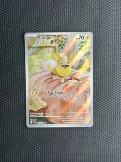 Yamper 099/094 ME02: Phantasmal Flames Illustration Rare Holo Near Mint - Image 1