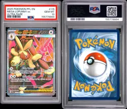 The Pokemon Company Mega Lopunny ex 115/094 Phantasmal Flames Foil PSA 10 - Image 3