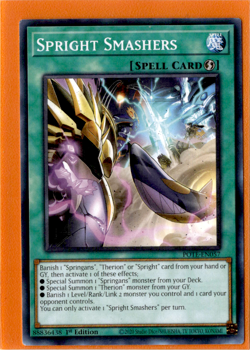 Spright Smashers | POTE-EN057 | Yu-Gi-Oh! TCG - Image 1
