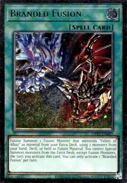 Yugioh! Branded Fusion - OP22-EN002 - Ultimate Rare - Unlimited Edition Near Min - Image 1