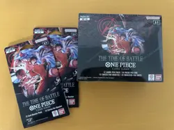 OP16 - The Time of Battle - One Piece Booster Box - ENGLISH SEALED + 2 Blisters - Image 1
