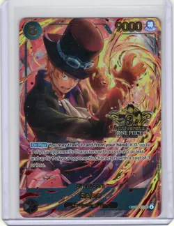 Sabo OP07-118 One Piece 3rd Anniversary set - English - Image 1