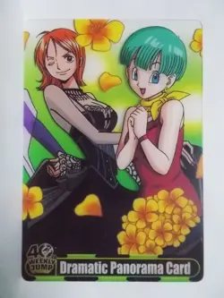 One Piece Morinaga Wafer Choco Card X Dragon Ball Jump 40th Anniversary - Image 1