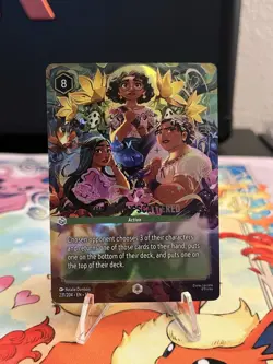 Disney Lorcana The First Chapter The Family Scattered 231/204 Enchanted Foil - Image 1