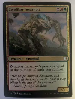 Zendikar Incarnate Commander 2018 - MTG - Image 1