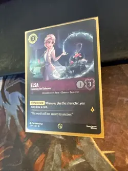 Elsa - Exploring The Unknown 22/P3 Foil Promo Frozen NM Disney Lorcana - Image 3
