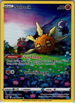 Solrock GG15/GG70 SWSH: Crown Zenith: Galarian Gallery - Pokemon Card - NM - Image 1