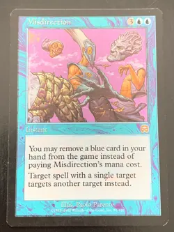 MTG Misdirection Mercadian Masques Magic the Gathering NM-EX - Image 1