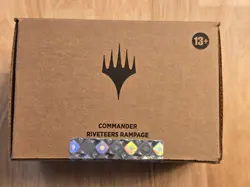 Riveteers Rampage Commander Deck New Capenna MTG Sealed Minimal Pkg - Image 1