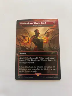The Blades of Chaos Bond - Rite of Flame Secret Lair Drop Foil - Image 1