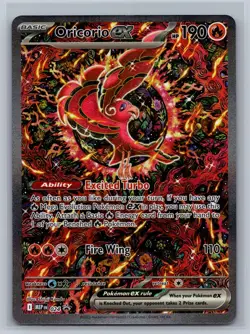 Oricorio ex 024 Holo Promo ME: Mega Evolution Promo Pokemon Card Near Mint - Image 1