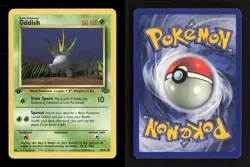 Oddish 58/64 Jungle 1st Edition MP Pokemon - Image 3