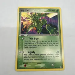 Scyther 46/115 Uncommon Unseen Forces Pokemon MP - Image 1