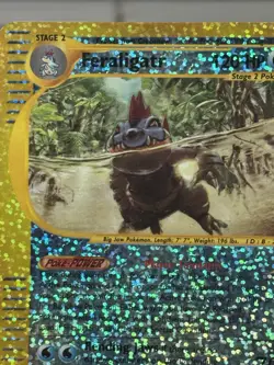 POKEMON 2002 FERALIGATR EXPEDITION REVERSE HOLO BASE SET BOX TOPPER JUMBO 2/12 - Image 5