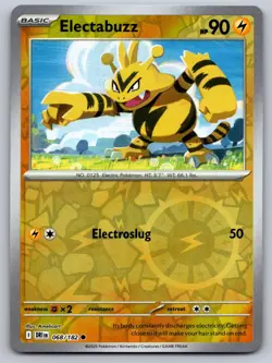 Electabuzz 068/182 Common Destined Rivals Pokemon Reverse Holo Near Mint - Image 1