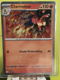 Charmeleon 079 Black Star Promo Cosmos Holo Chaos Rising Pokemon Near Mint - Image 1