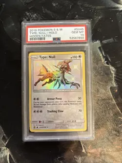 2019 Pokemon Shiny TYPE: NULL SV45 Sun & Moon Hidden Fates PSA 10 Gem Mint - Image 1