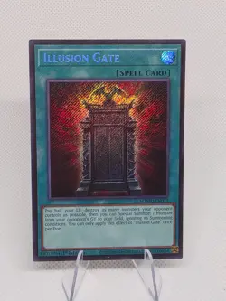 Yu-Gi-Oh! Illusion Gate MZMI-EN023 Maze of Memories Secret Rare Foil 1st Ed NM! - Image 1