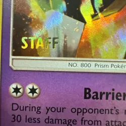 Necrozma Prerelease Staff SM204 Sm Holo Black Star Promo Sun & Moon Pokemon - Image 2