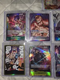 One Piece Tcg Alt Art And Sec Lot! 9 Cards! OP16 And More! - Image 2