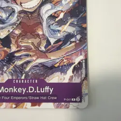 Monkey.D.Luffy (041) P-041 One Piece Promotion Cards Regular - Image 2