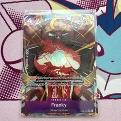 Franky OP09-072 ALT ART Emperors in the New World One Piece Card Game English NM - Image 1