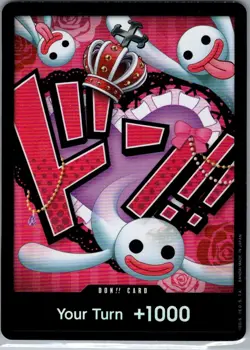 DON!! Card (Perona) Foil English Premium Booster -The Best- - One Piece - NM - Image 1
