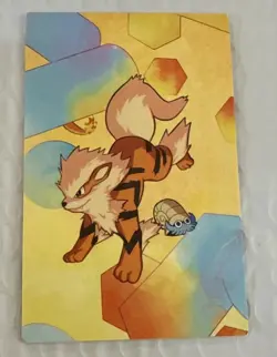 Arcanine Pokemon 151 Mini Tin w/ Art Card EMPTY No Packs - Image 4
