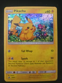 PIKACHU GENERAL MILLS PROMO Card Diamond Holo Rare SM86 POKEMON TCG 2017 NM!!! - Image 1