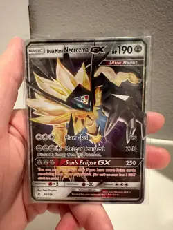 Pokemon Dusk Mane Necrozma GX 90/156 NM Holo Ultra Rare Card NM 1224#216 - Image 3