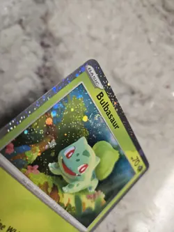 *SWIRL* Bulbasaur 046 Cosmos Holo 046 Sv: Scarlet & Violet Promo Card Pokemon NM - Image 3