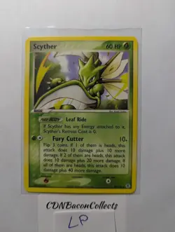 Scyther 29/112 Fire Red Leaf Green Set Pokemon Card Lp - Image 1
