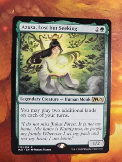 Azusa, Lost but Seeking Core Set 2021 English MTG - Image 1