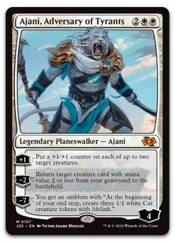 Ajani, Adversary of Tyrants #157 (NM) Foundations Jumpstart J25 Magic MTG - Image 1