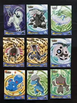 2003 Topps Pokemon Advanced Non Foil Set - LP (90 Total) - Image 4