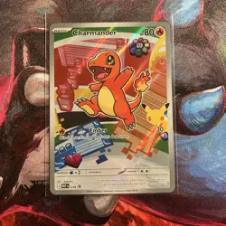 First Partner Illustration Charmander Promo Full Art Holo 038 Pokemon TCG - Image 1