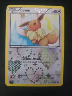 Pokemon TCG Eevee RC14/RC25 Legendary Treasures RC Holo Full Art 60 HP 2013 NM! - Image 1