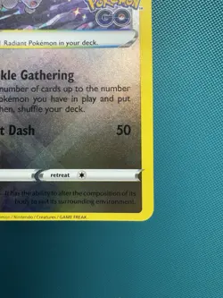 2022 Pokemon GO Radiant Eevee Black Star Promo BSP #SWSH230 Ultra Rare Holo NM - Image 5