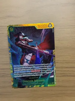 Dracule Mihawk OP14-119 Secret Rare The Azure Sea's Seven One Piece Near Mint - Image 1