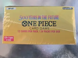One Piece TCG 500 Years In The Future Booster Box OP-07 English Sealed - Image 4