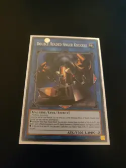 BLHR-EN048 Double Headed Anger Knuckle Secret Rare 1st Edition NM Yugioh Card - Image 1