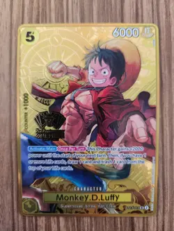 One Piece Card Game - Monkey D Luffy ST13-015 - Japanese 2nd Anniversary Set - Image 3