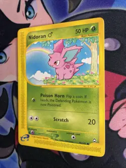 # Nidoran Aquapolis 96/147 Pokemon E Reader WOTC Vintage 2002 Near Mint - Image 3