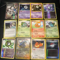 Vintage Lot Of 12 Pokemon Cards Heavily Played/Damaged - Image 1