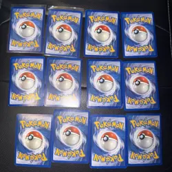 Vintage Lot Of 12 Pokemon Cards Heavily Played/Damaged - Image 2