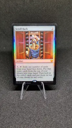 Foil Scroll Rack - Commander Legends (CMR) - Image 1