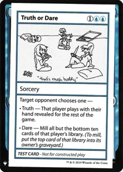 Truth or Dare (CMB1) Mystery Booster NM MTG - Image 1