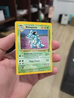 Pokemon Card Nidoqueen 12/130 Base Set 2 Vintage LP - EXC - Image 2