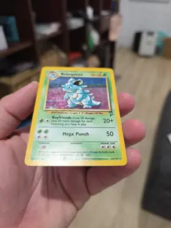 Pokemon Card Nidoqueen 12/130 Base Set 2 Vintage LP - EXC - Image 5