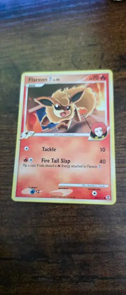 Flareon E4 60/111 Common Rising Rivals Pokemon Lightly Played - Image 1